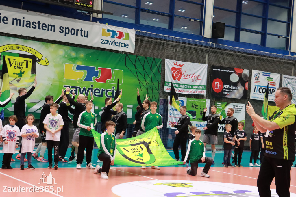 Zawiercie: KS  VIRET CMS ZAWIERCIE VS UNIMETAL RECYCLING MTS CHRZANÓW.