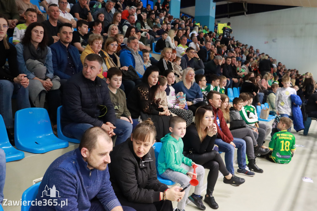 Zawiercie: KS  VIRET CMS ZAWIERCIE VS UNIMETAL RECYCLING MTS CHRZANÓW.
