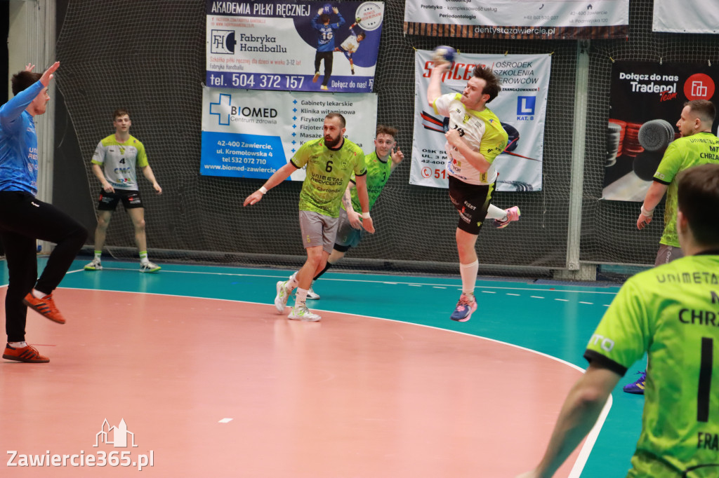 Zawiercie: KS  VIRET CMS ZAWIERCIE VS UNIMETAL RECYCLING MTS CHRZANÓW.