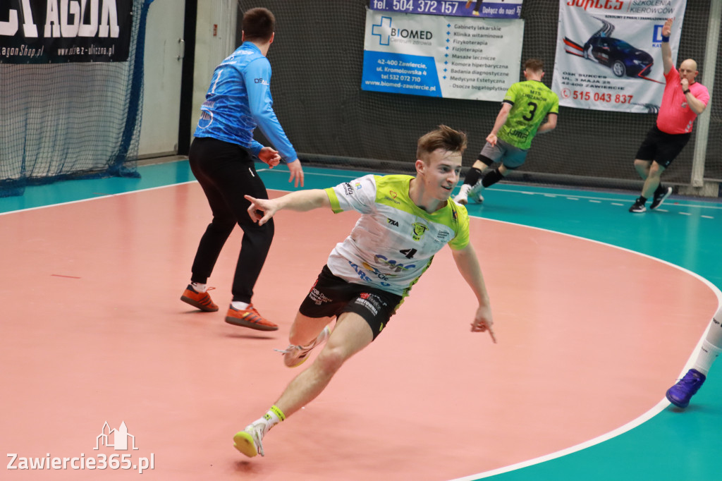 Zawiercie: KS  VIRET CMS ZAWIERCIE VS UNIMETAL RECYCLING MTS CHRZANÓW.