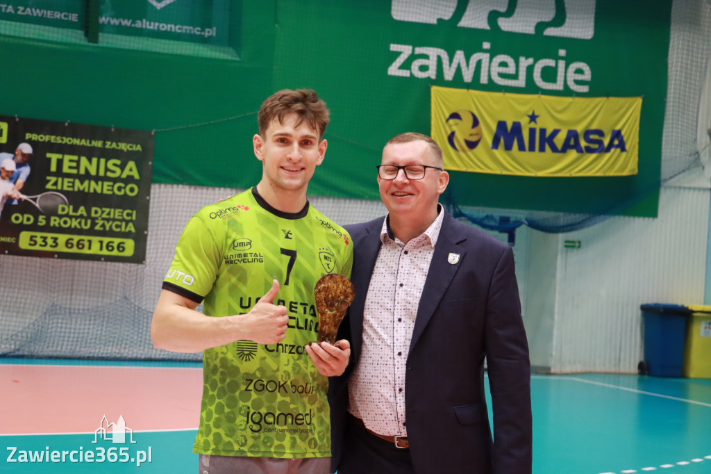 Zawiercie: KS  VIRET CMS ZAWIERCIE VS UNIMETAL RECYCLING MTS CHRZANÓW.