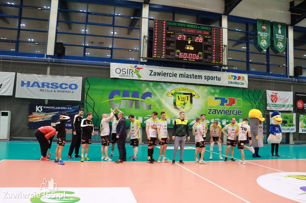 Zawiercie: KS  VIRET CMS ZAWIERCIE VS UNIMETAL RECYCLING MTS CHRZANÓW.