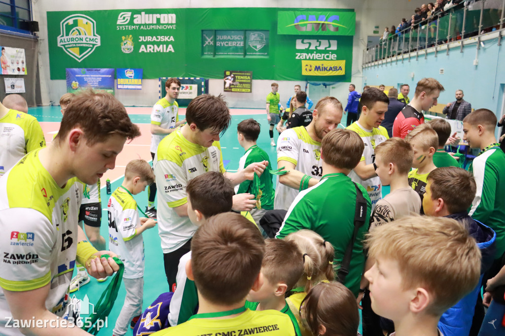 Zawiercie: KS  VIRET CMS ZAWIERCIE VS UNIMETAL RECYCLING MTS CHRZANÓW.