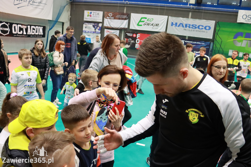 Zawiercie: KS  VIRET CMS ZAWIERCIE VS UNIMETAL RECYCLING MTS CHRZANÓW.