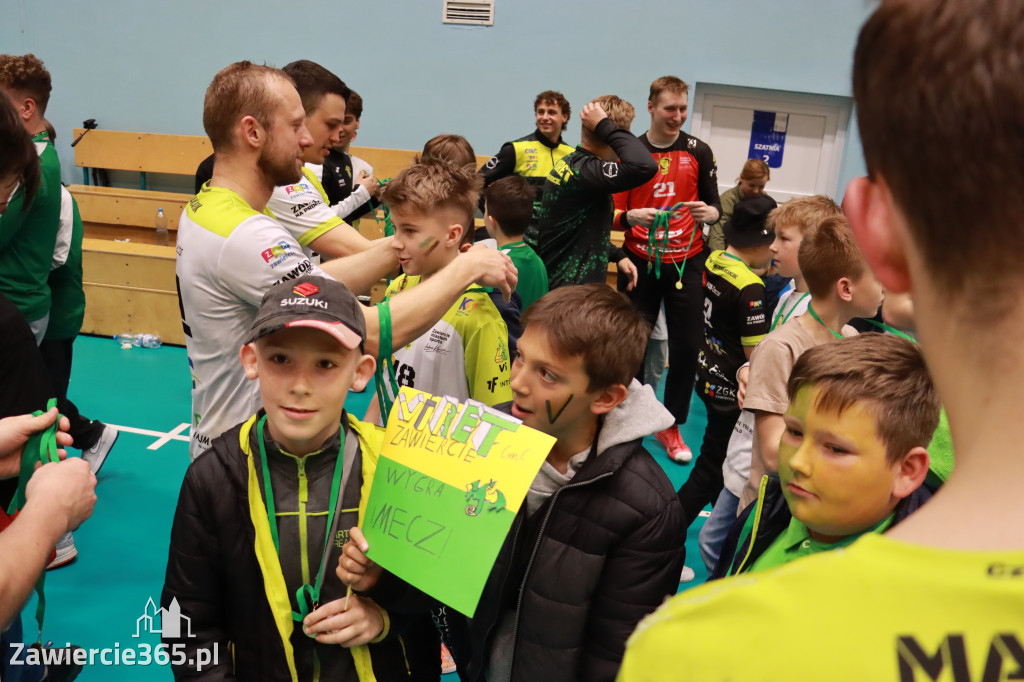 Zawiercie: KS  VIRET CMS ZAWIERCIE VS UNIMETAL RECYCLING MTS CHRZANÓW.