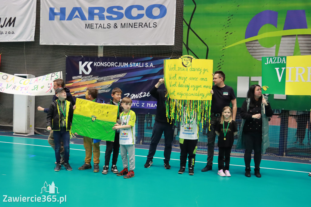 Zawiercie: KS  VIRET CMS ZAWIERCIE VS UNIMETAL RECYCLING MTS CHRZANÓW.