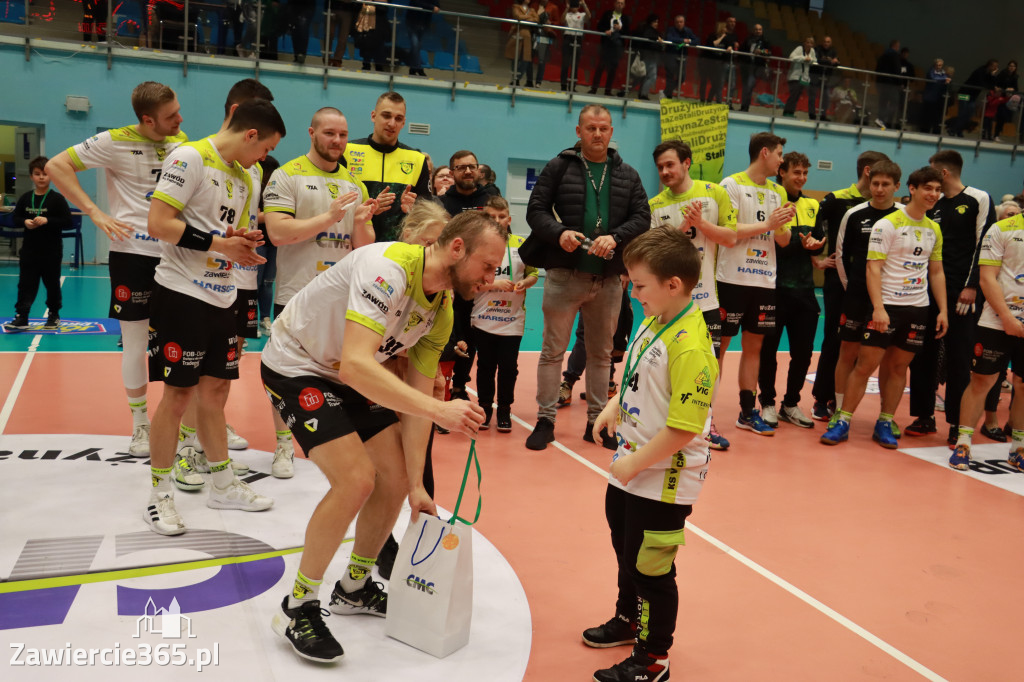 Zawiercie: KS  VIRET CMS ZAWIERCIE VS UNIMETAL RECYCLING MTS CHRZANÓW.