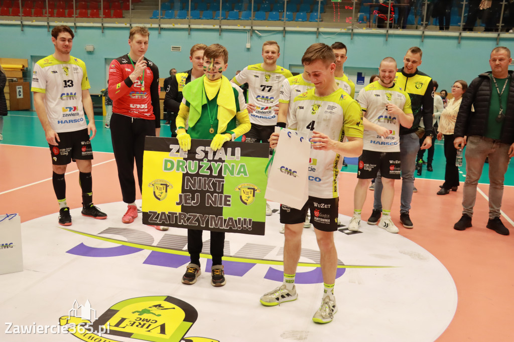 Zawiercie: KS  VIRET CMS ZAWIERCIE VS UNIMETAL RECYCLING MTS CHRZANÓW.
