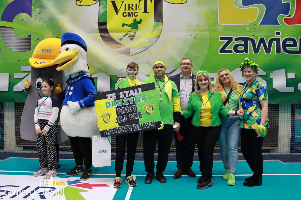 Zawiercie: KS  VIRET CMS ZAWIERCIE VS UNIMETAL RECYCLING MTS CHRZANÓW.