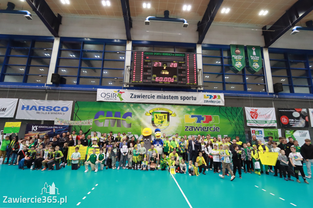 Zawiercie: KS  VIRET CMS ZAWIERCIE VS UNIMETAL RECYCLING MTS CHRZANÓW.