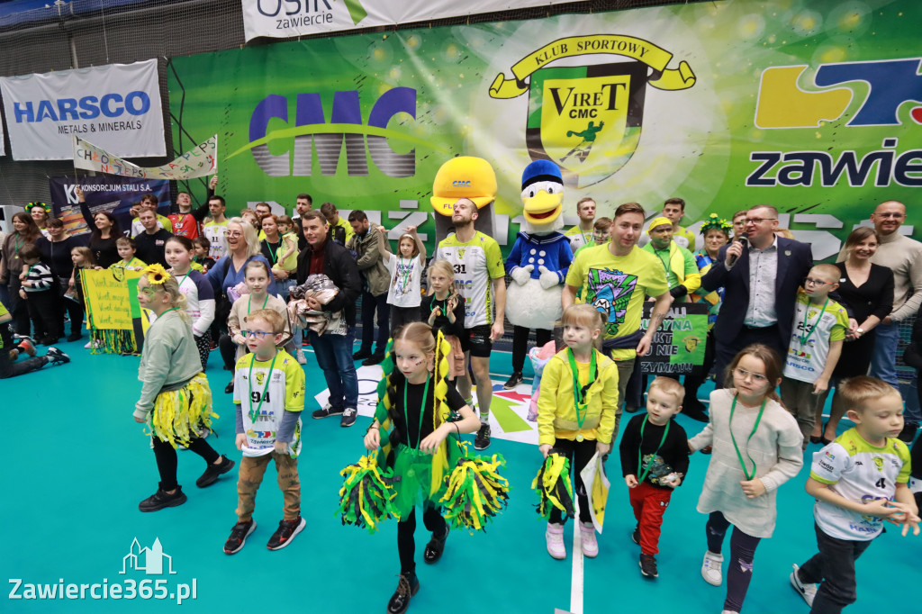 Zawiercie: KS  VIRET CMS ZAWIERCIE VS UNIMETAL RECYCLING MTS CHRZANÓW.