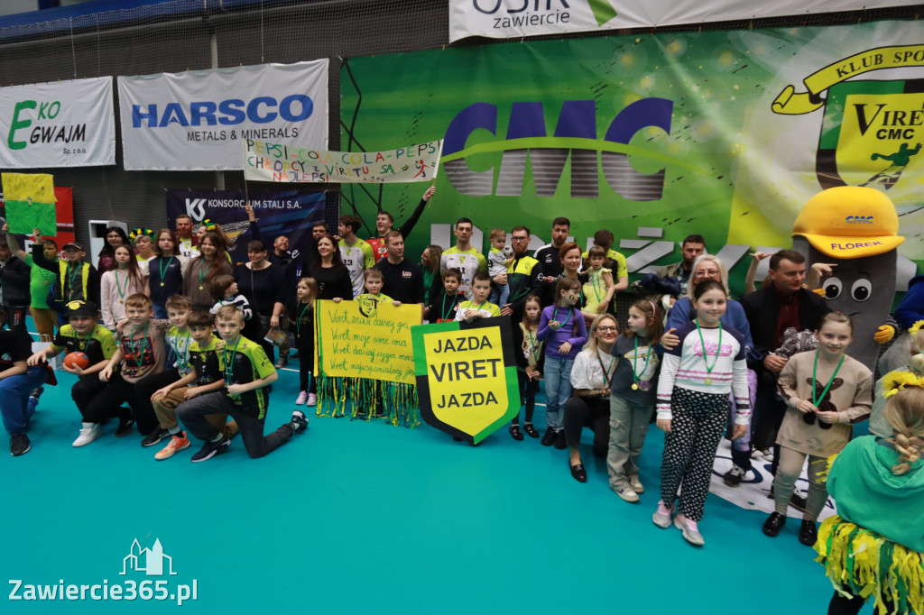 Zawiercie: KS  VIRET CMS ZAWIERCIE VS UNIMETAL RECYCLING MTS CHRZANÓW.