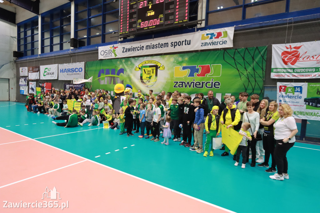 Zawiercie: KS  VIRET CMS ZAWIERCIE VS UNIMETAL RECYCLING MTS CHRZANÓW.