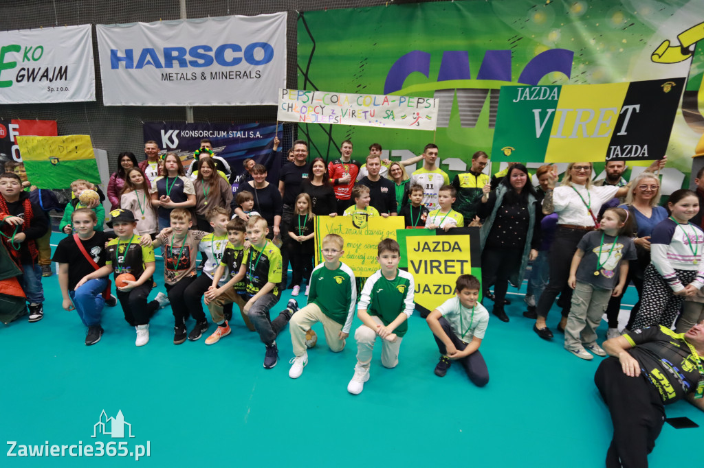 Zawiercie: KS  VIRET CMS ZAWIERCIE VS UNIMETAL RECYCLING MTS CHRZANÓW.