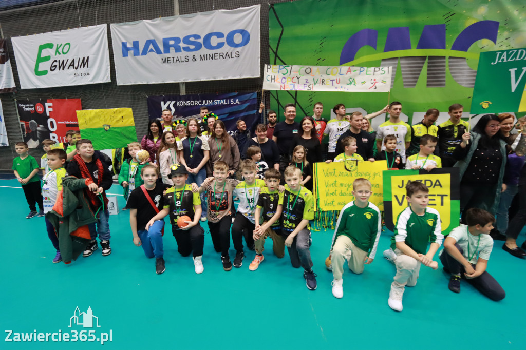 Zawiercie: KS  VIRET CMS ZAWIERCIE VS UNIMETAL RECYCLING MTS CHRZANÓW.