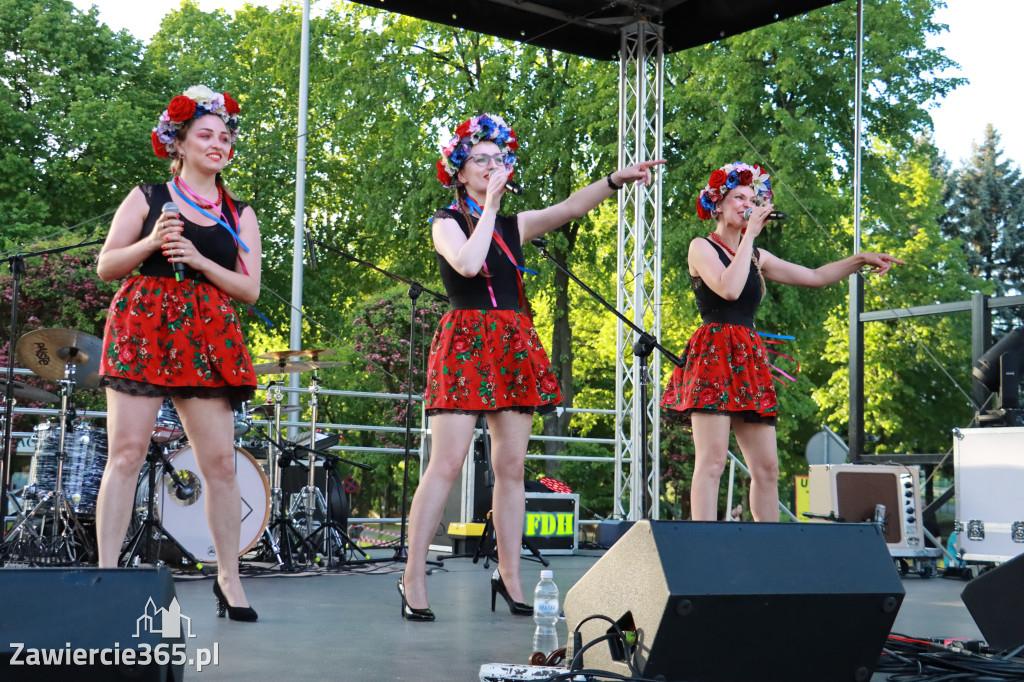 Fotorelacja Zawiercie: Izabela Grzyb, Trio Retro, Słowianki