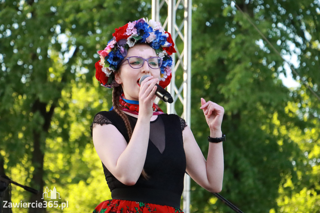 Fotorelacja Zawiercie: Izabela Grzyb, Trio Retro, Słowianki