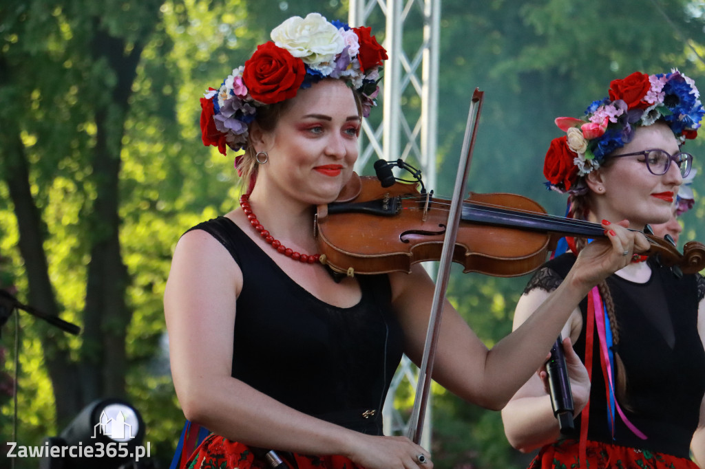 Fotorelacja Zawiercie: Izabela Grzyb, Trio Retro, Słowianki
