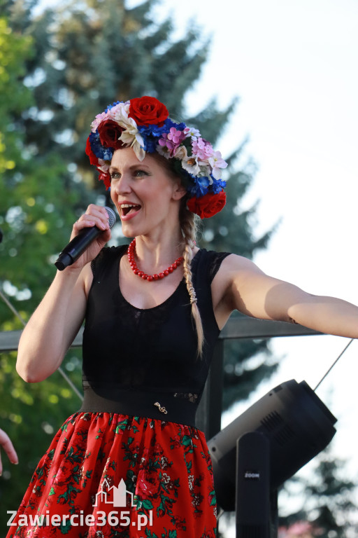 Fotorelacja Zawiercie: Izabela Grzyb, Trio Retro, Słowianki