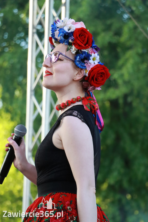 Fotorelacja Zawiercie: Izabela Grzyb, Trio Retro, Słowianki