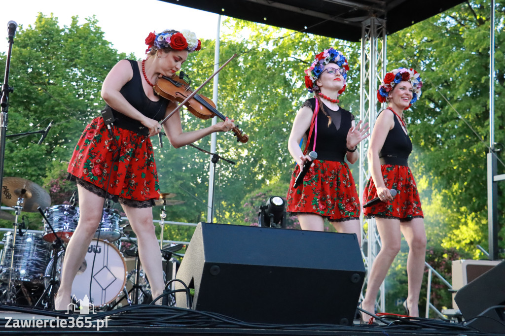 Fotorelacja Zawiercie: Izabela Grzyb, Trio Retro, Słowianki
