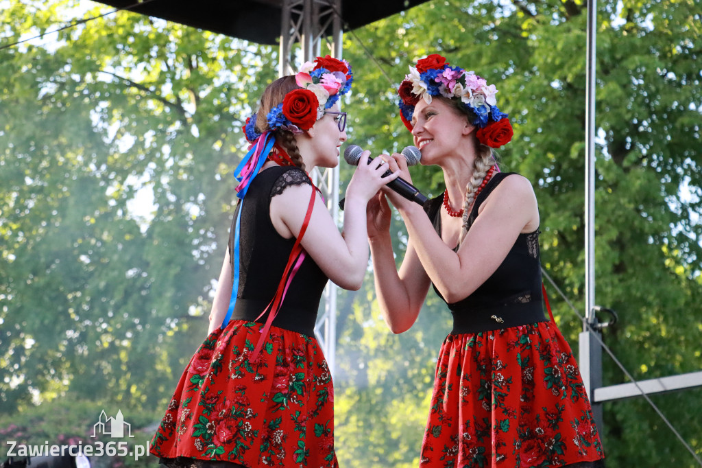 Fotorelacja Zawiercie: Izabela Grzyb, Trio Retro, Słowianki