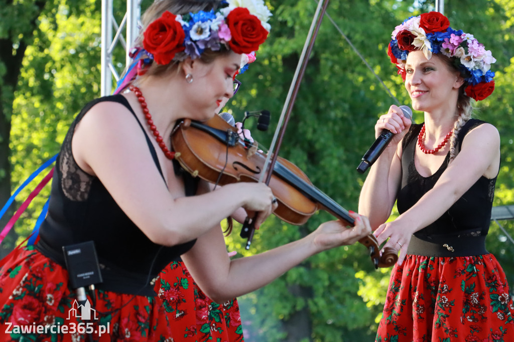 Fotorelacja Zawiercie: Izabela Grzyb, Trio Retro, Słowianki