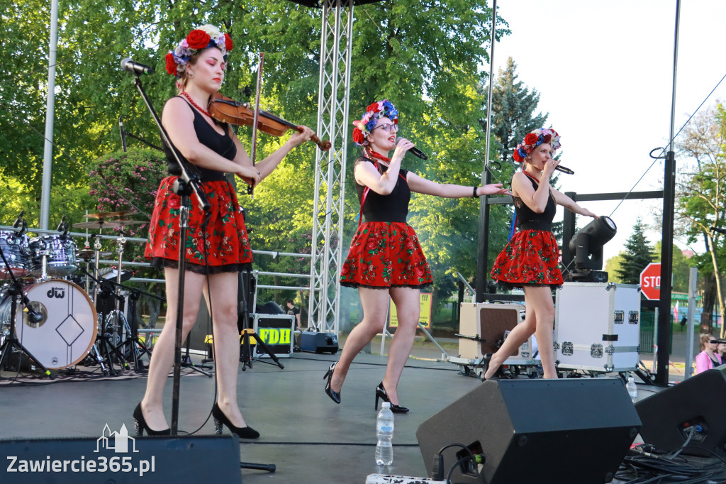 Fotorelacja Zawiercie: Izabela Grzyb, Trio Retro, Słowianki
