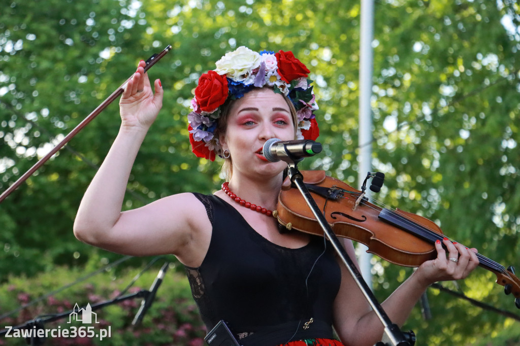 Fotorelacja Zawiercie: Izabela Grzyb, Trio Retro, Słowianki