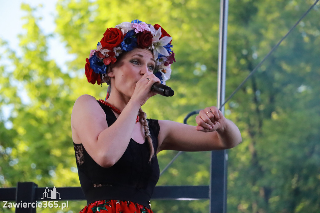 Fotorelacja Zawiercie: Izabela Grzyb, Trio Retro, Słowianki