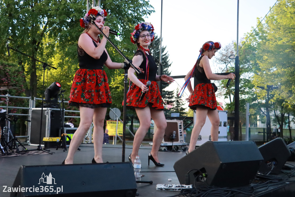Fotorelacja Zawiercie: Izabela Grzyb, Trio Retro, Słowianki