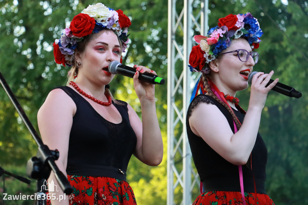 Fotorelacja Zawiercie: Izabela Grzyb, Trio Retro, Słowianki