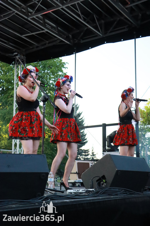Fotorelacja Zawiercie: Izabela Grzyb, Trio Retro, Słowianki