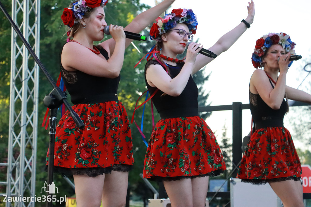 Fotorelacja Zawiercie: Izabela Grzyb, Trio Retro, Słowianki