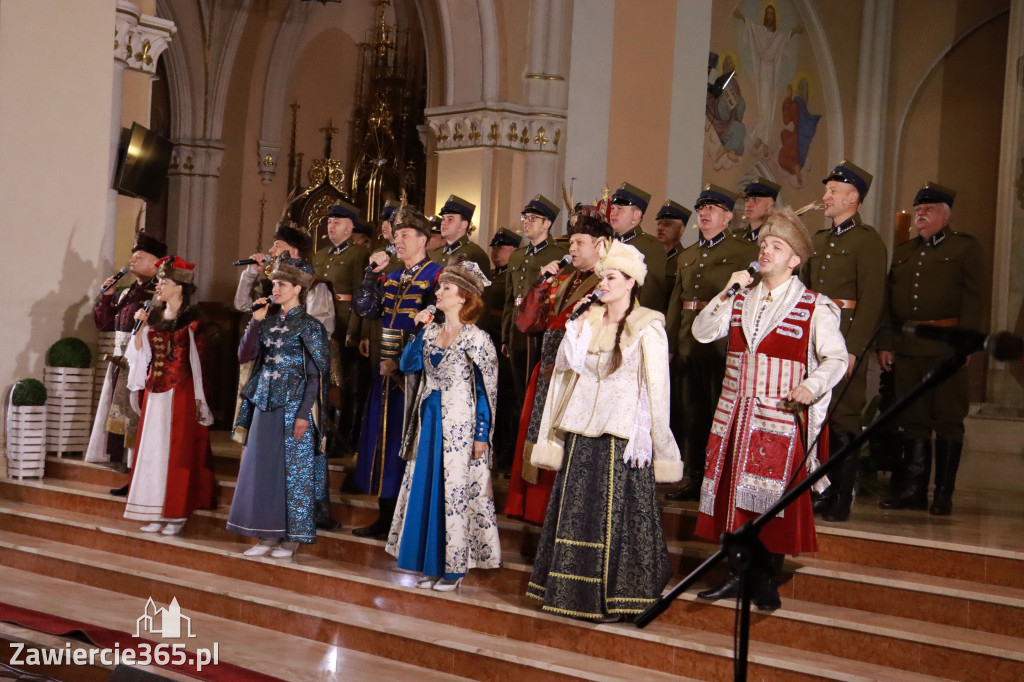 Fotorelacja Koncert Patriotyczno-Religijny w Zawierciu.