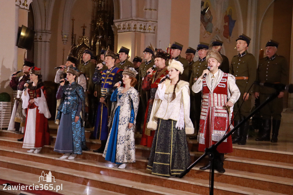 Fotorelacja Koncert Patriotyczno-Religijny w Zawierciu.