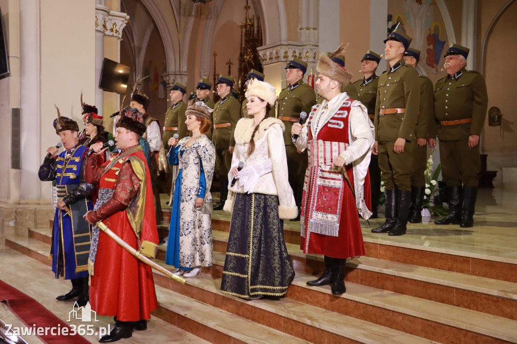 Fotorelacja Koncert Patriotyczno-Religijny w Zawierciu.