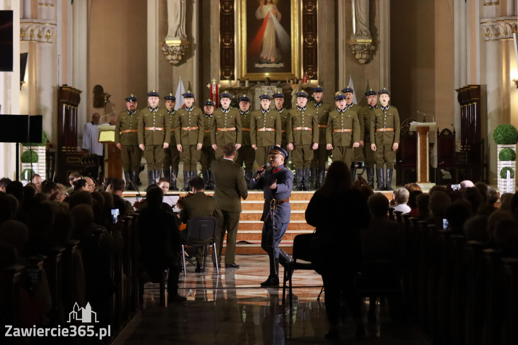 Fotorelacja Koncert Patriotyczno-Religijny w Zawierciu.