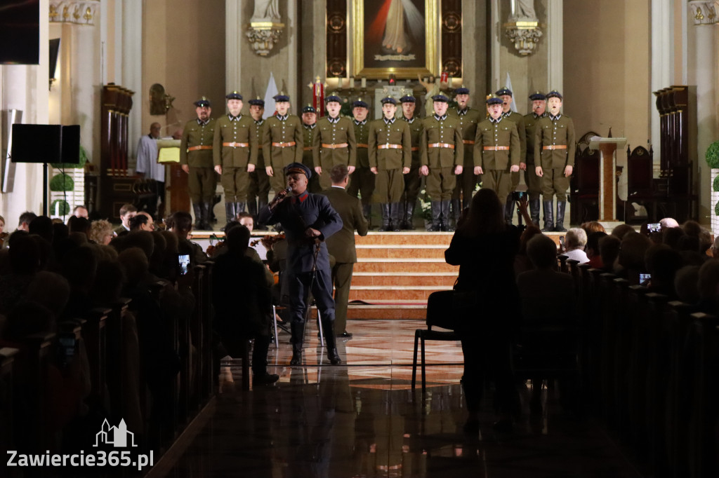 Fotorelacja Koncert Patriotyczno-Religijny w Zawierciu.