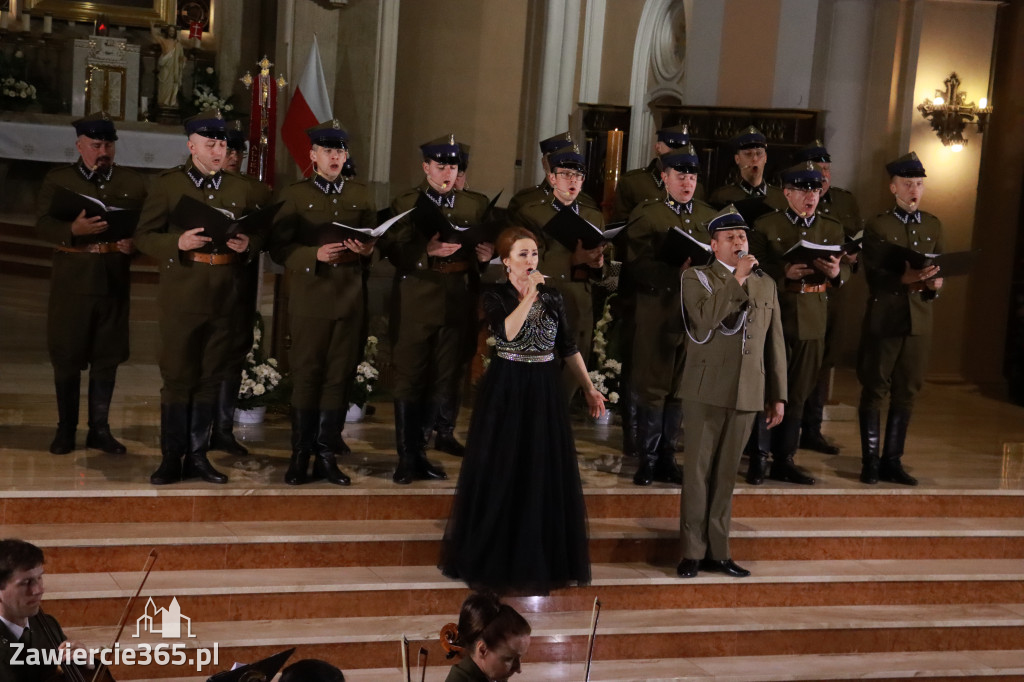 Fotorelacja Koncert Patriotyczno-Religijny w Zawierciu.
