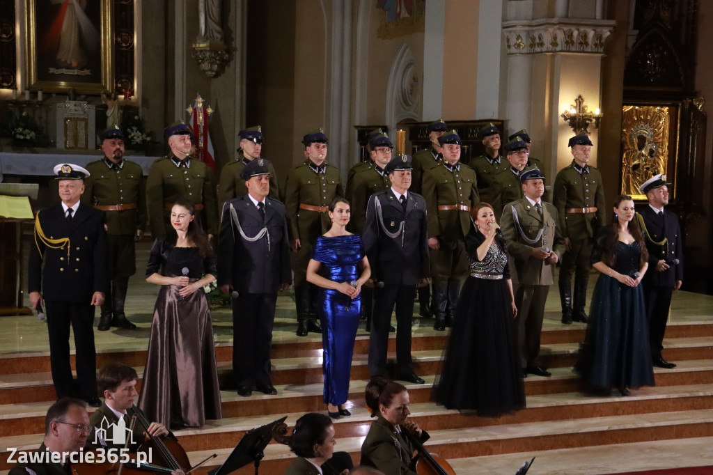 Fotorelacja Koncert Patriotyczno-Religijny w Zawierciu.
