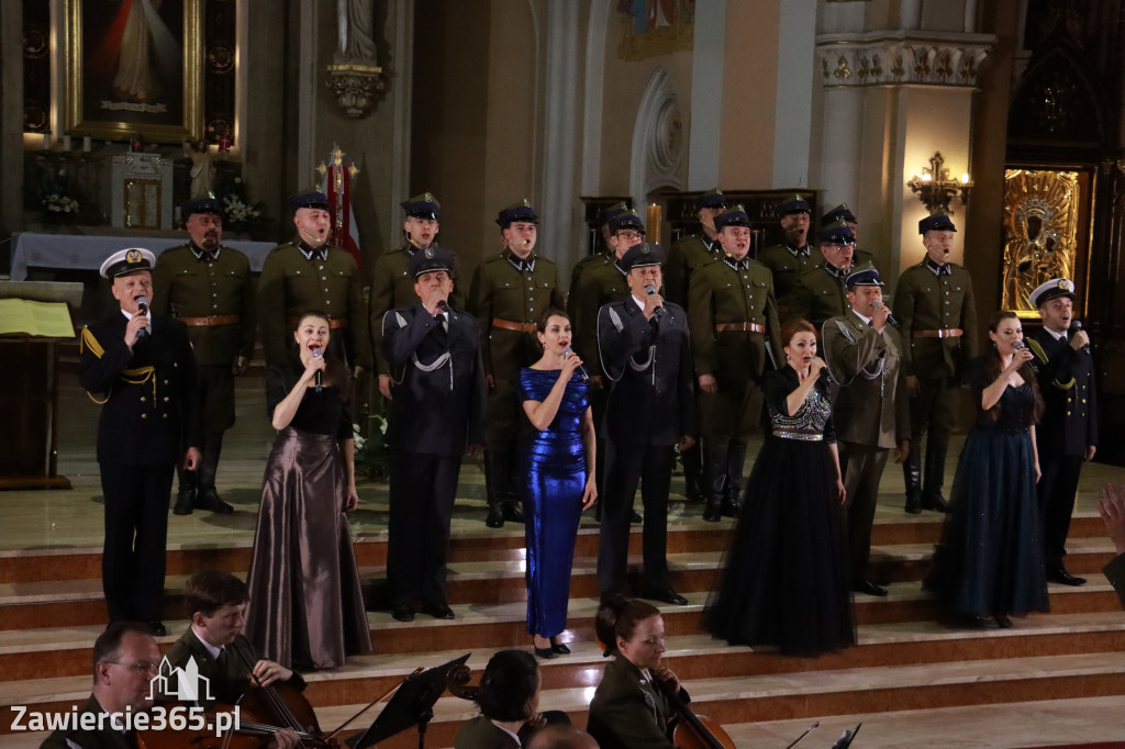 Fotorelacja Koncert Patriotyczno-Religijny w Zawierciu.