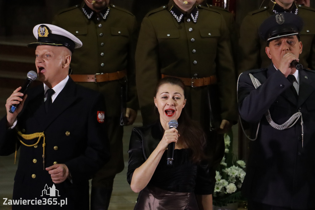 Fotorelacja Koncert Patriotyczno-Religijny w Zawierciu.