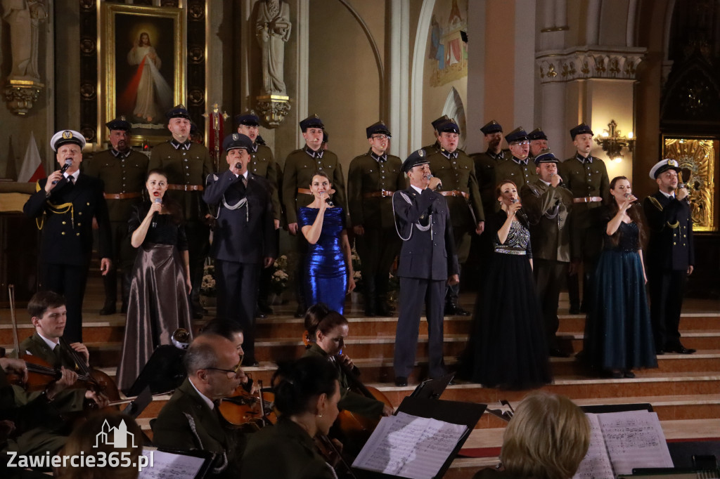 Fotorelacja Koncert Patriotyczno-Religijny w Zawierciu.