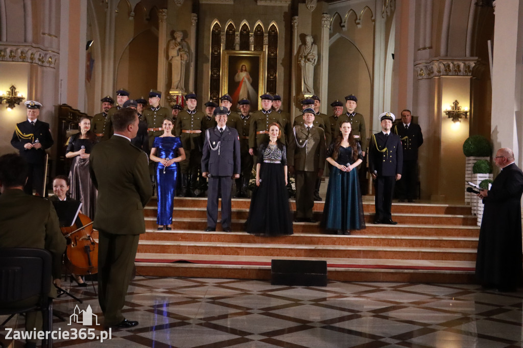 Fotorelacja Koncert Patriotyczno-Religijny w Zawierciu.