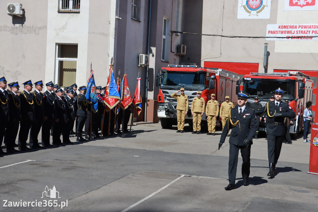 Fotorelacja: Powiatowe obchody Dnia Strażaka w Zawierciu