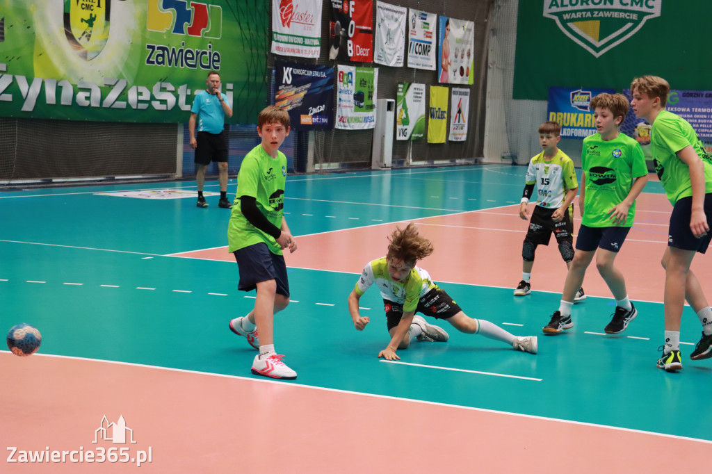Zawiercie: Finały Mistrzostw Śląska w Piłce Ręcznej w kategorii dzieci.