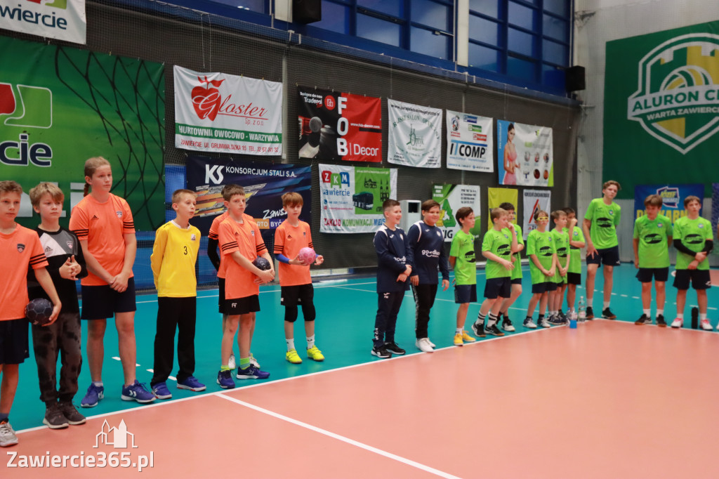 Zawiercie: Finały Mistrzostw Śląska w Piłce Ręcznej w kategorii dzieci.