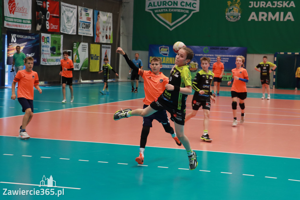 Zawiercie: Finały Mistrzostw Śląska w Piłce Ręcznej w kategorii dzieci.