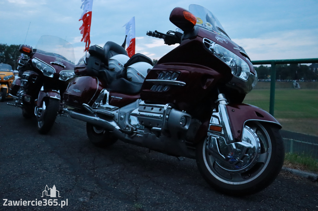 Fotorelacja: Nocna Parada Motocyklowa w Zawierciu